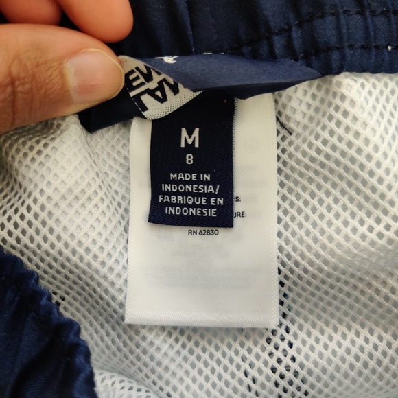 New Lands End boys swim trunk UPF 50 size 8 / size M - Picture 7 of 8